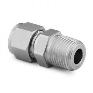 ADAPTER,1/4 BARB X 1/4 FP BLOCK,W/FP ON THE SIDE,SS