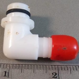 ELBOW,INLET,LIQUID,PLASTIC,BIB,3/8