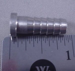 PLUG,1/4BARB,SS