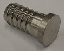 PLUG,3/8BARB,SS..