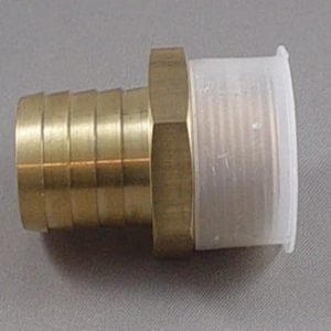 HOSE,BARB,1 INCH BRB X 1 INCH MP,BRASS