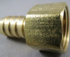 HOSE,BARB,1/2BRB X 1/2FP,BRASS