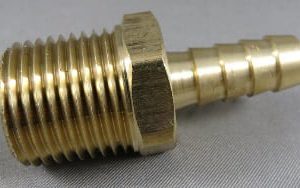 HOSE,BARB,3/8BRB X 3/8MP,BRASS