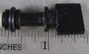 SCREW,SHUT-OFF,BLACK,OVER-MOLDED,CAM