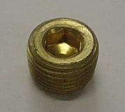 PLUG,ALLEN,MP,3/8,BRASS