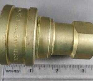 QUICK DISCONNECT,1/2IN,BRASS,MCBULK