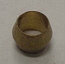 SLEEVE,COMPRESSION,1/4,BRASS,LF