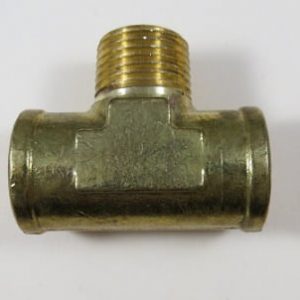 TEE,1/2FP X 1/2FP X 1/2MP ON THE RISE,BRASS