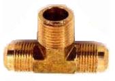 TEE,1/2MF X 1/2 MF X 1/2MP ON THE RISE,BRASS