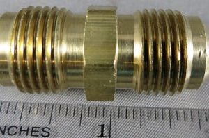 UNION,1/2MF X 1/2MF,BRASS