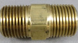 UNION,3/8MP X 3/8MP,BRASS