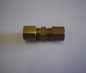 UNION,COMPRESSION,1/4,BRASS