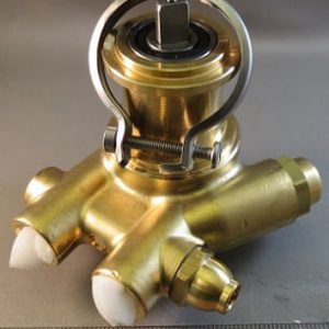 PUMP,CLAMP ON,250PSIG,100GPH,BRASS,LF