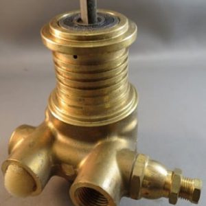 PUMP,CLAMP ON,49GPH @ 20PSI,BRASS,W/BYPASS