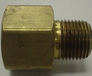 COUPLING,3/4FP X 1/2MP,BRASS,LF