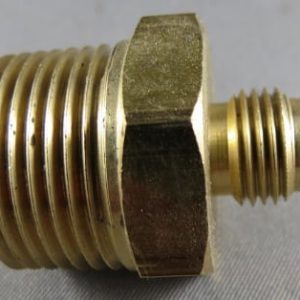 UNION,HALF,1/4MF X 1/2MP,BRASS,LF