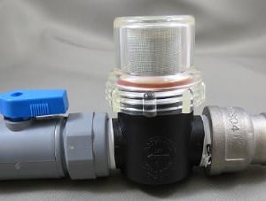 ASSEMBLY,INLINE FILTER,RECIRCULATING,3/8 BARB VALVE X 3/8 BARB SS