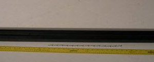 CHANNEL,BOTTOM,GDM45,48 INCHES W/14 HOLES & SCREWS & MILLED ENDS