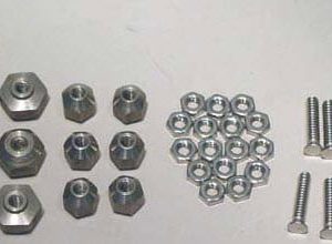 KIT,CUP HOLDER,ABS,MOUNTING NUTS