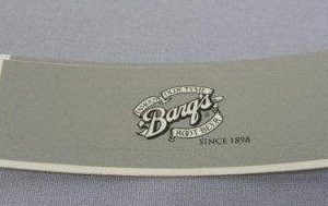 DECAL,BARQ'S ROOT BEER,DOLE BACK ONLY,SG..