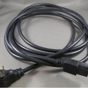 CORD,POWER,138IN,16-3GAUGE,W/90 DEGREE RIGHT MALE & STRAIGHT FEMALE COMPUTER PLUG