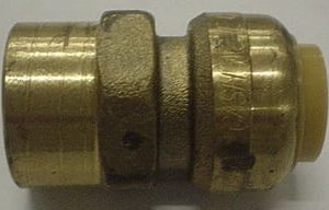 CONNECTOR,STRAIGHT,1/2 TUBE X 1/2 FNPT,BRASS