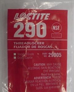 TUBE,THREAD LOCKER,LOCTITE 290,.02 OZ