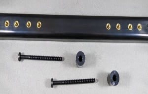 KIT,HANDLE,DOOR,SWING,BLACK,GDM