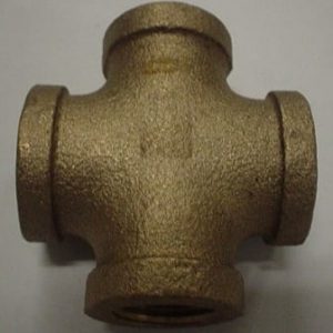 CROSS,BARSTOCK,(4) 1/4FP,BRASS