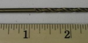 BIT,DRILL,JOBBER,1/8IN,FLUTE LENGTH 1 5/8IN,COBALT