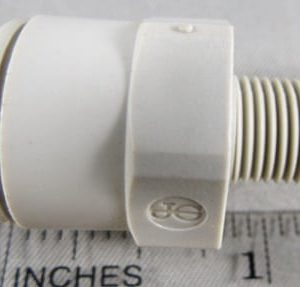 ADAPTER,JG,1/4TUBE X 1/4MPT