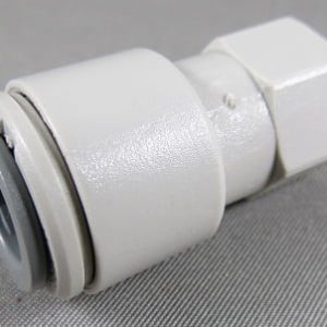 ADAPTER,JG,3/8TUBE OD X 1/4FFL(7/16 UNF)..