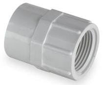 ADAPTER,SCH40,1IN,SLIP X FPT,PVC