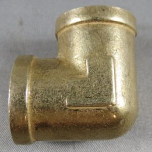 ELBOW,90D,1/2FP X 1/2FP,BRASS