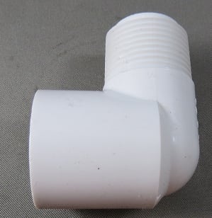 ELBOW,STREET,SCH40,3/4SLIPXMP,PVC