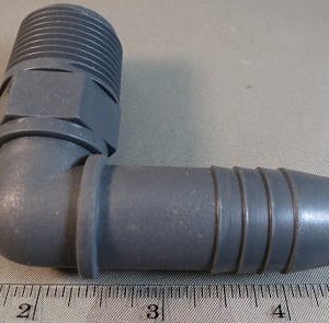 ELBOW,PVC,3/4MPT X 3/4BARB..