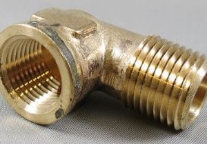 ELBOW,STREET,90DEG,1/2FP X 1/2MP,BRASS