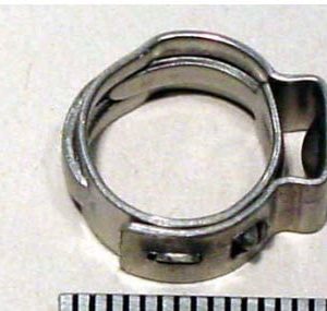 CLAMP,STEPLESS,8.7MM,SS..