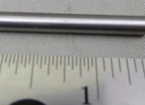 PIN,DOWELL,3/16 X 1 1/2 INCH,ROUNDED,304 STAINLESS STEEL
