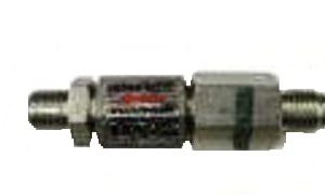 VALVE,CHECK,DOUBLE,1/8MP,.090 ORIFICE,SS