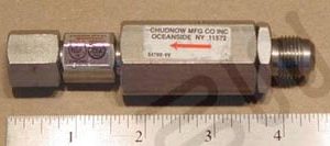 VALVE,CHECK,DOUBLE,VENTED,3/8MF X 3/8FF,SS