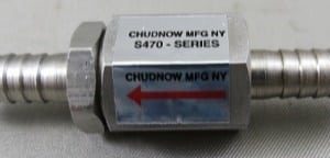 VALVE,CHECK,SINGLE,1/4BARB X 1/4BARB,SS