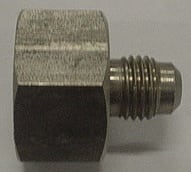ADAPTER,1/2 X 1/4,CO2 IN,SS