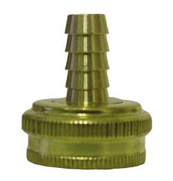 GARDEN HOSE,3/4 FGH X 1/2 BARB,BRASS