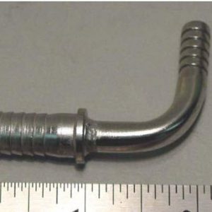 ELBOW,90D,3/8BARB X 1/4BARB,SS