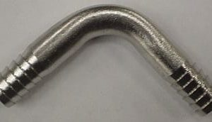 ELBOW,BARB,3/8 X 3/8,SS