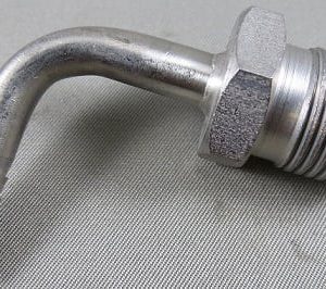ELBOW,SWEEP,3/8MP X 1/4BARB,SS