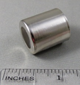 FERRULE,BRASS,NP,.650ID X .750 LONG,W/.430 HOLE
