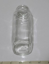 BOTTLE,8 OZ,SQUARE,FRENCH,84/BX