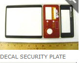 DECAL,SECURITY,PLATE